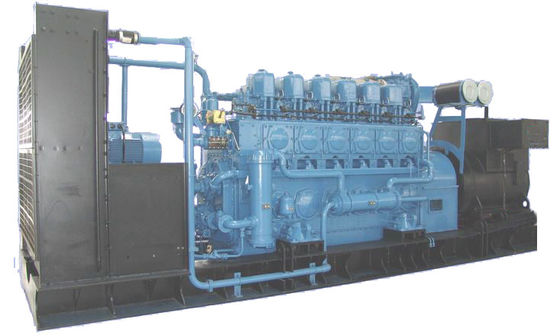 Beli 6300V/10500V Generator Gas Tiga Fase Set Electric Start / Air Start online manufacture