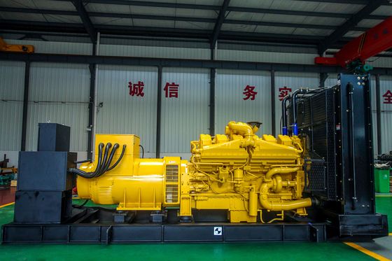 Generator bahan bakar gas alam dengan output daya 800KW-1500KW untuk proyek skala besar