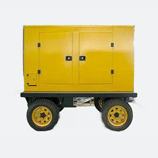 100KW Power Output Trailer Generator Set untuk output daya tinggi