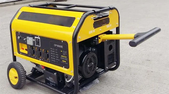 50Hz Gasoline Energized Power Generating Assembly dengan Dimensi Umum 720×492×655mm