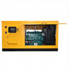 Generator tahan hujan dengan output daya 100KW untuk kebutuhan kritis misi