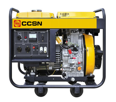 3000r/min Kecepatan Nominal Generator Industri Set 380v 10kw Solusi Daya Kecil