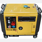 5kw-35kw Mesin Diesel Generator Diam Set 720 × 492 × 655mm