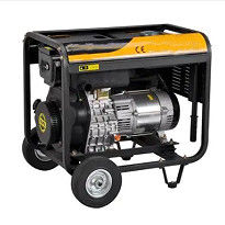 10000 Watt Listrik Start Portable Generator 50Hz Frekuensi Nominal