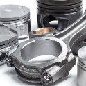 Baja Aluminium Komponen Dan Aksesoris Crankshaft Penghubung Rod Dan Piston Majelis