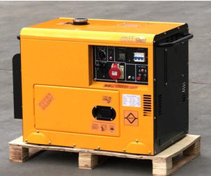 CCSN 5KW/6.25KVA Generator diesel portabel 5KW rumah tangga fase tunggal 220V tiga fase 380V sumber kebisingan rendah