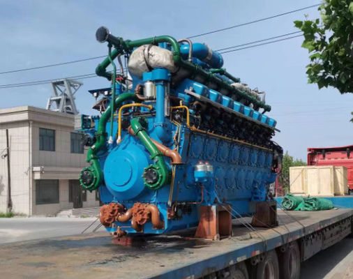 Berat referensi 12000 kg Generator daya yang diatur untuk output daya besar 3000KW